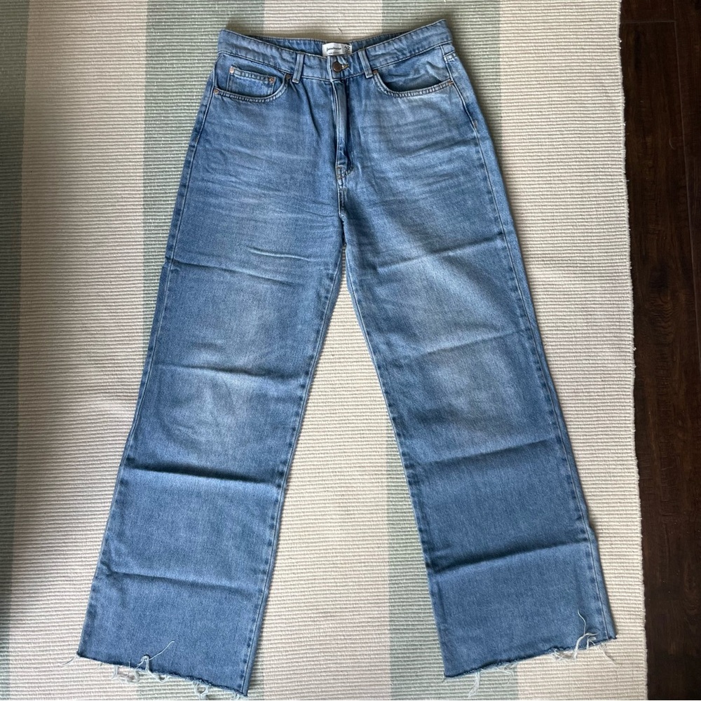 Stradivarius Light Blue wide leg Jeans, women’s US size 10